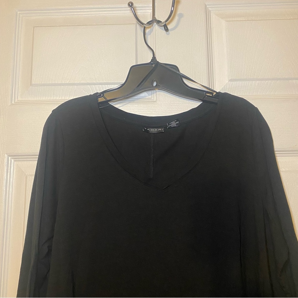 Alfani Black Top Size 1X
